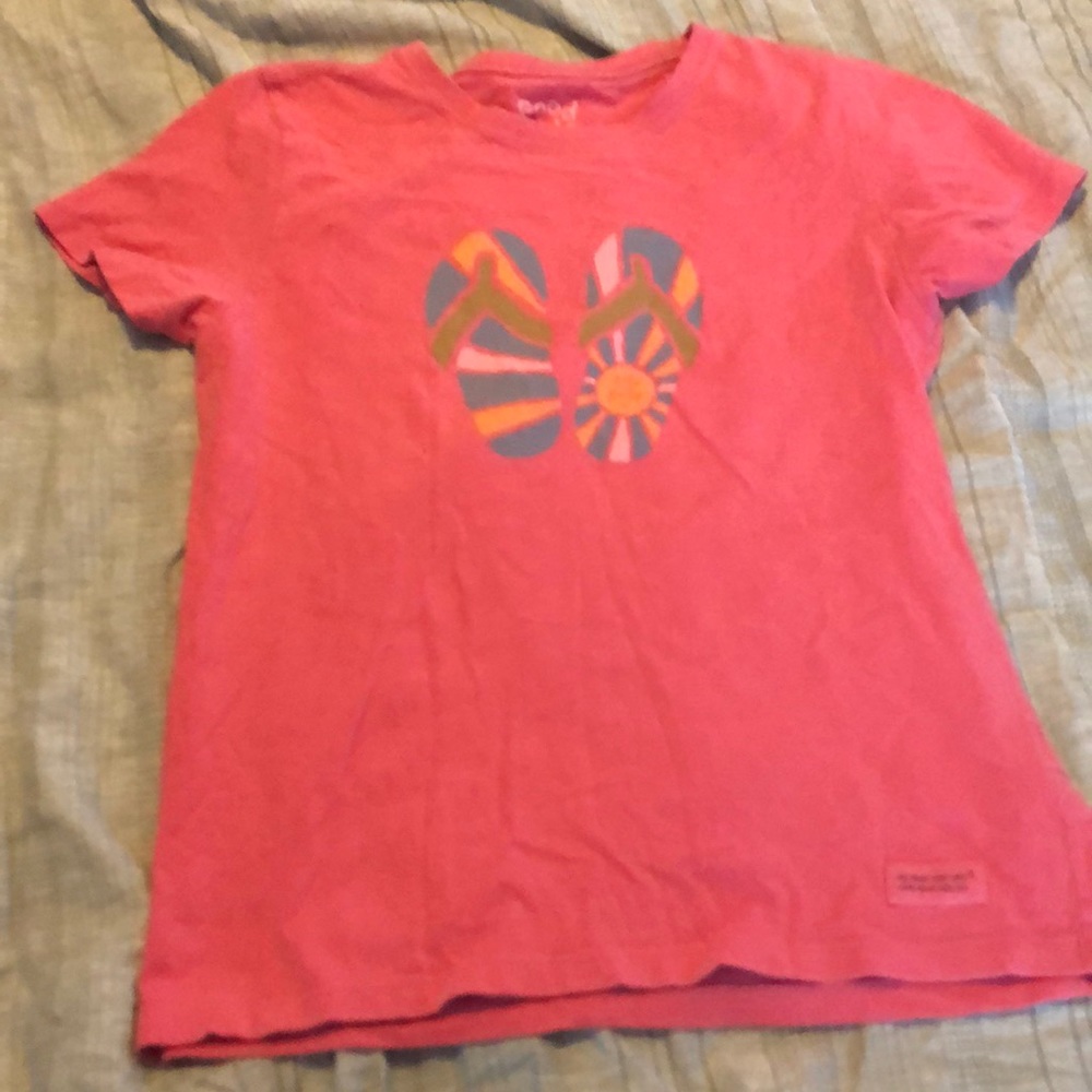Life is good girls tee shirt